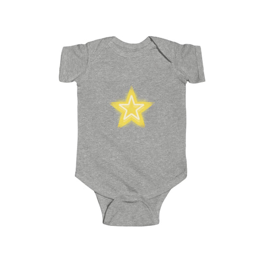 Adorable Star-Themed Infant Bodysuit, Casual Baby Outfit, Newborn Gift, Baby Shower Present, Everyday Wear