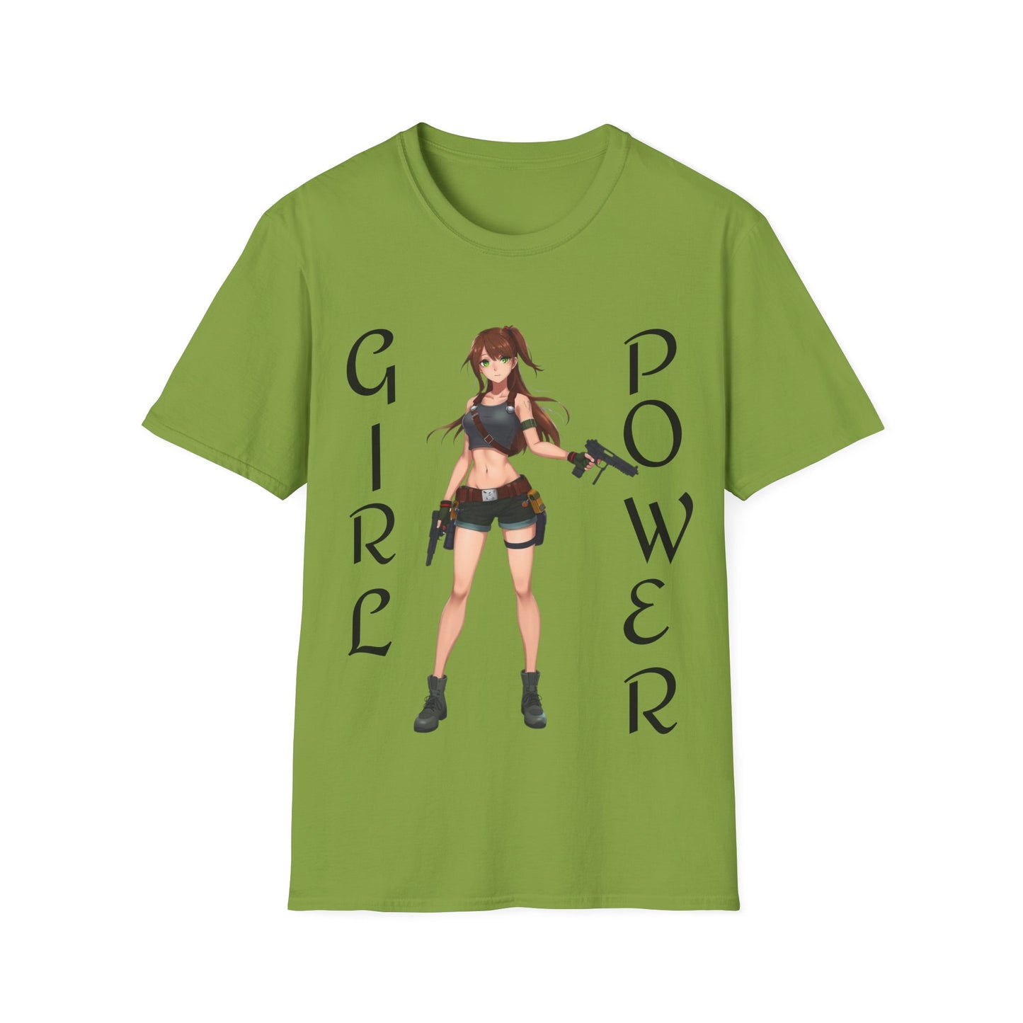 Empowering Girl Power Unisex Softstyle T-Shirt