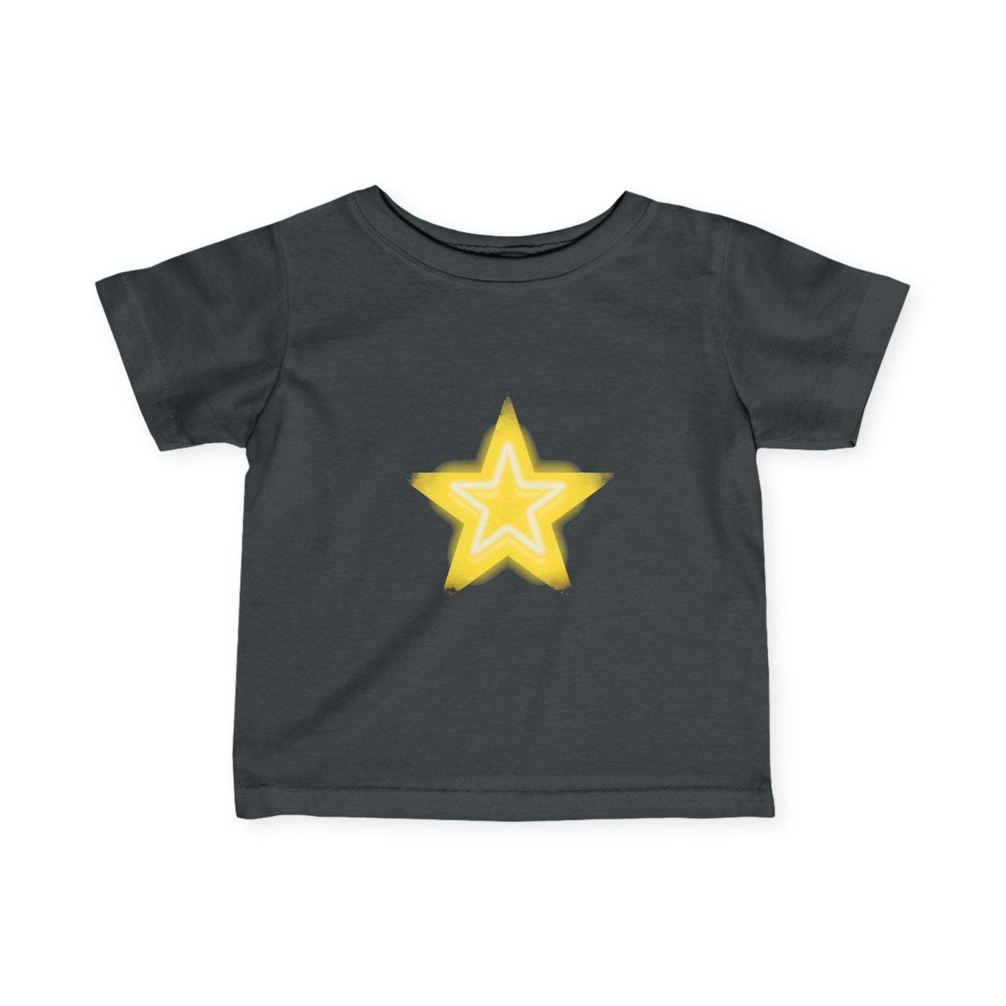 Colorful Star Infant Tee, Cute Baby T-Shirt, Fun Toddler Top, Bright Playwear, Birthday Gift, Kids Fashion