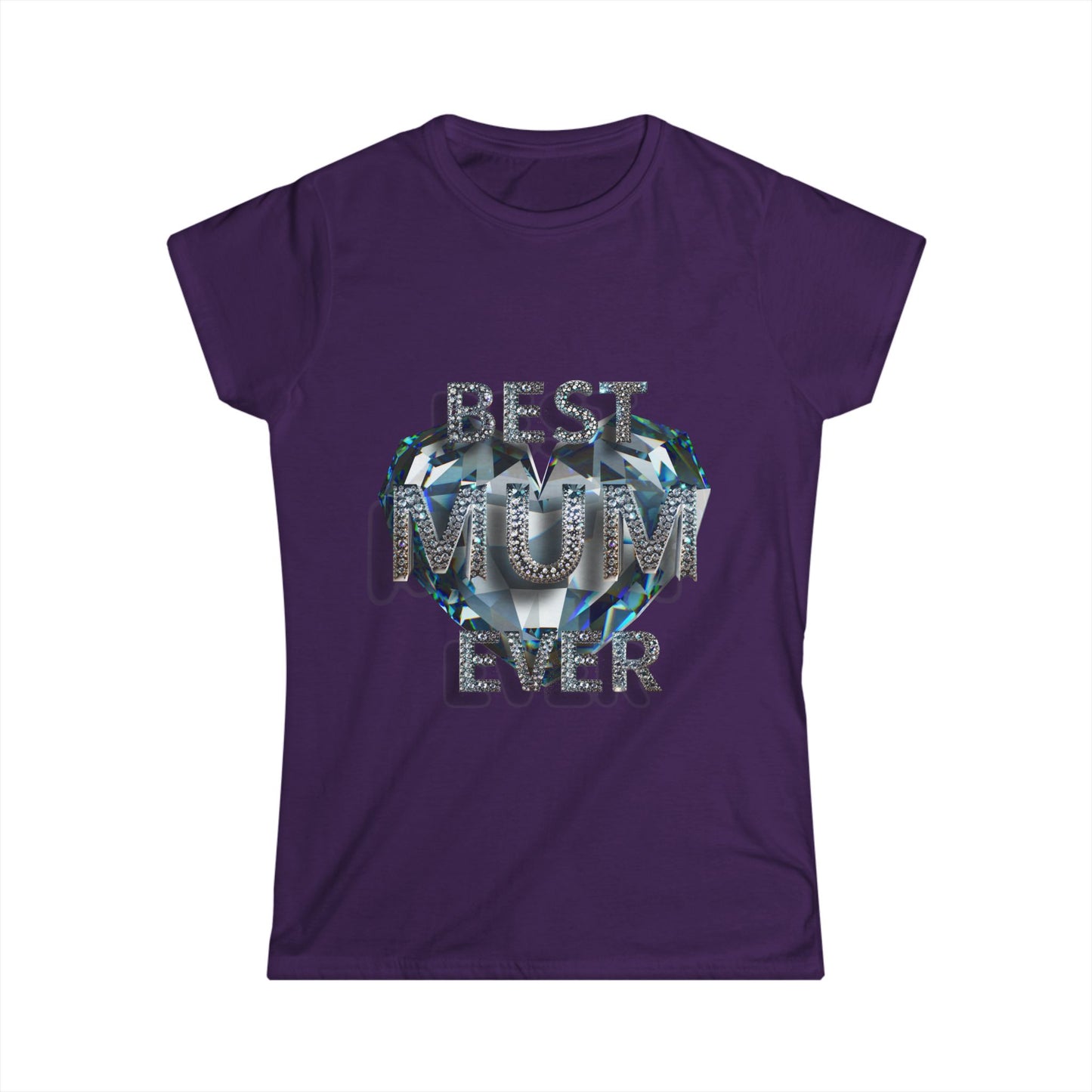 Best Mum Ever Tee - Mother's Day Gift, Gratitude Shirt, Love You Tee, Encrusted Diamonds Shirt, Thank You T-Shirt