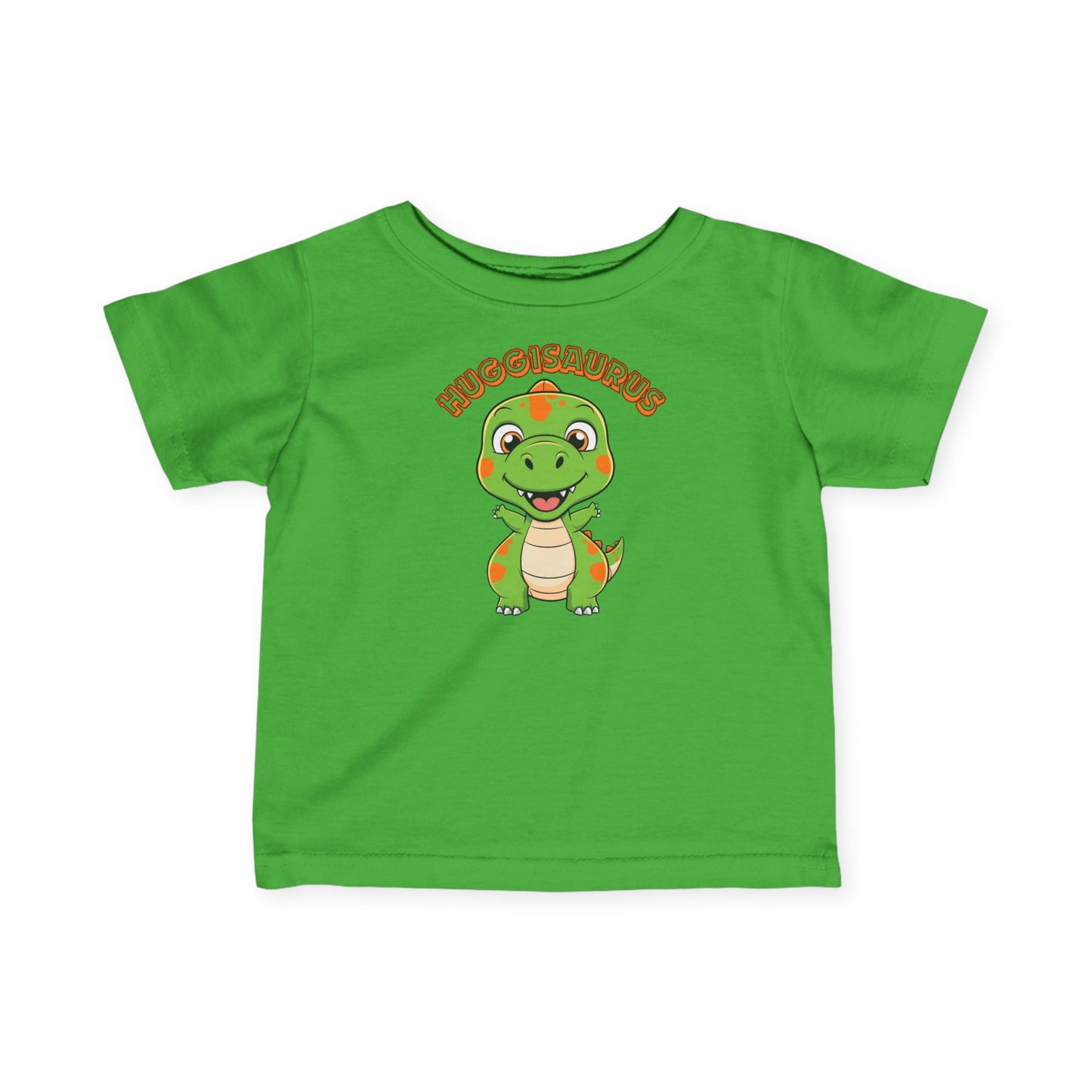 Infant Tee, Huggisaurus Cute Dinosaur Design, Kids T-Shirt, Soft Baby Shirt, Fun Toddler Top, Jurassic Theme Apparel