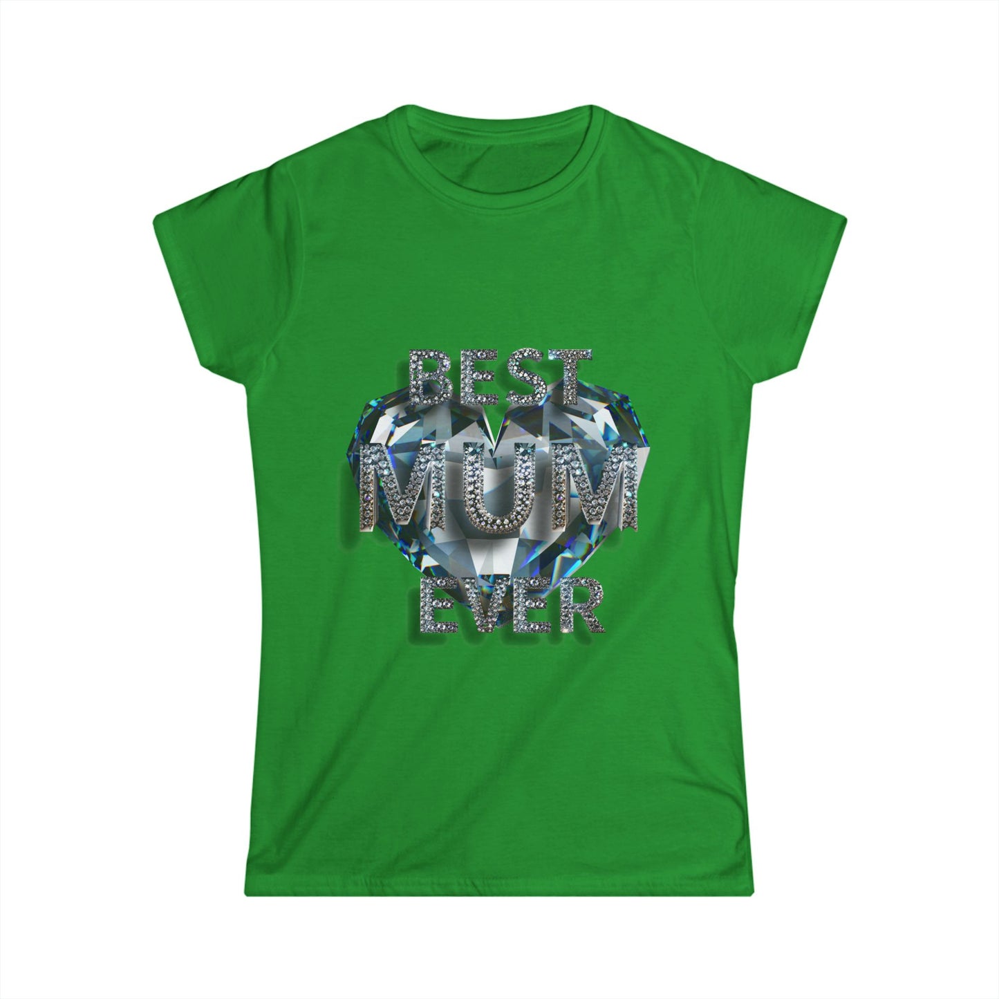 Best Mum Ever Tee - Mother's Day Gift, Gratitude Shirt, Love You Tee, Encrusted Diamonds Shirt, Thank You T-Shirt