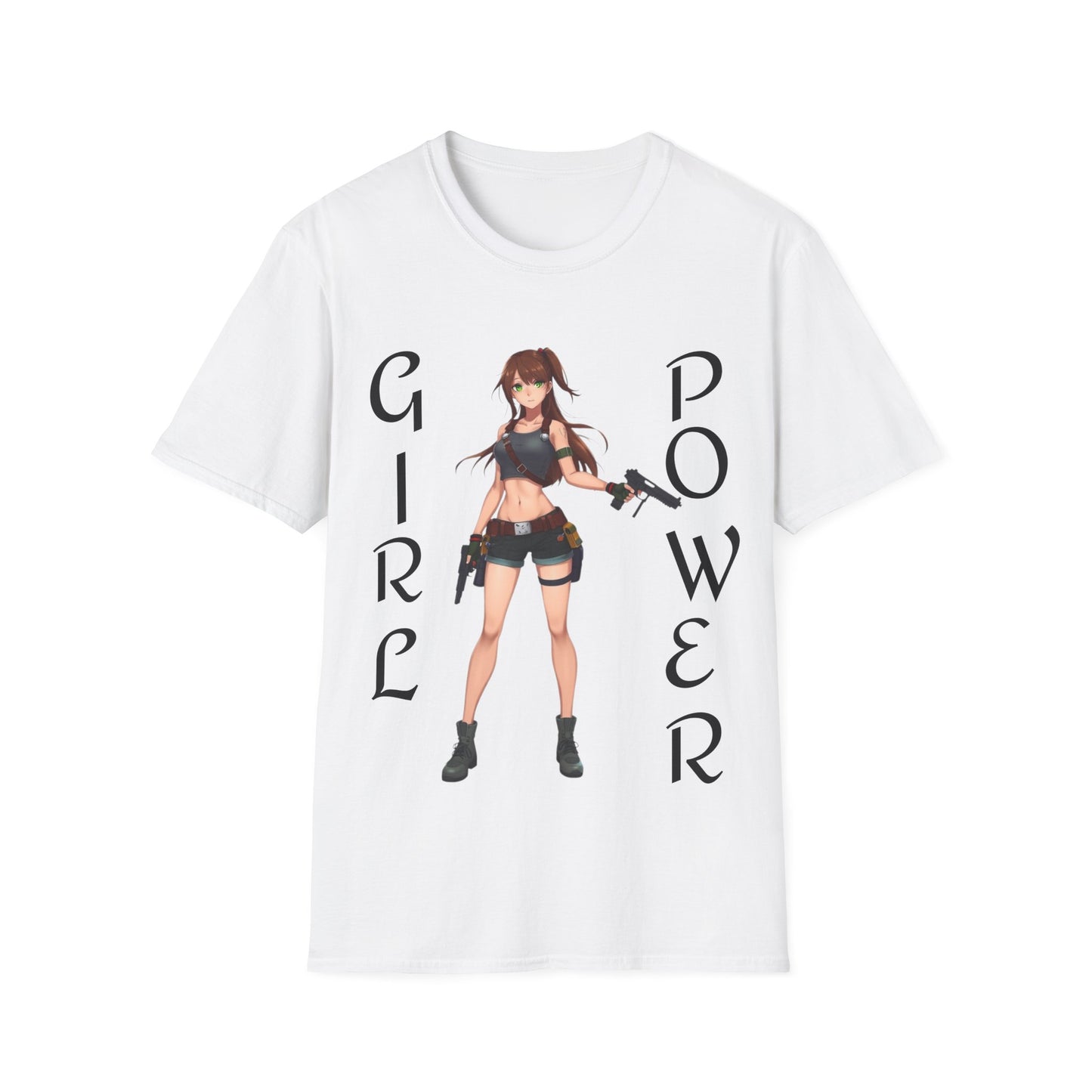 Empowering Girl Power Unisex Softstyle T-Shirt