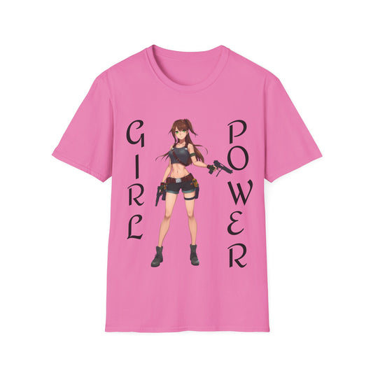 Empowering Girl Power Unisex Softstyle T-Shirt