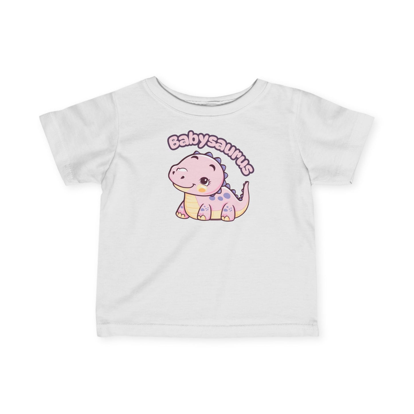 Infant Tee, Cute Babysaurus Dino, Baby Dinosaur Shirt, Jurassic Theme, Kids Clothing, Toddler T-Shirt