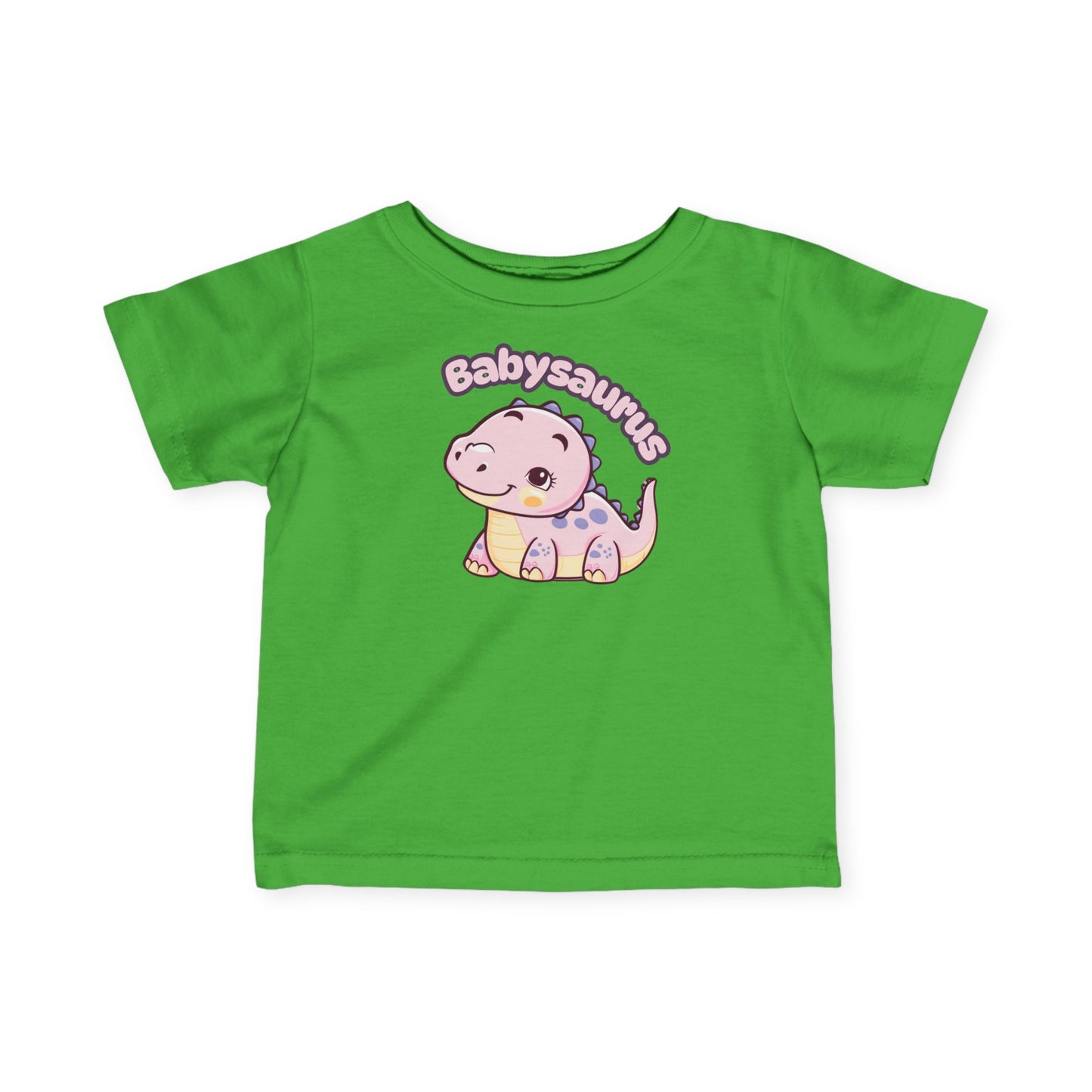 Infant Tee, Cute Babysaurus Dino, Baby Dinosaur Shirt, Jurassic Theme, Kids Clothing, Toddler T-Shirt