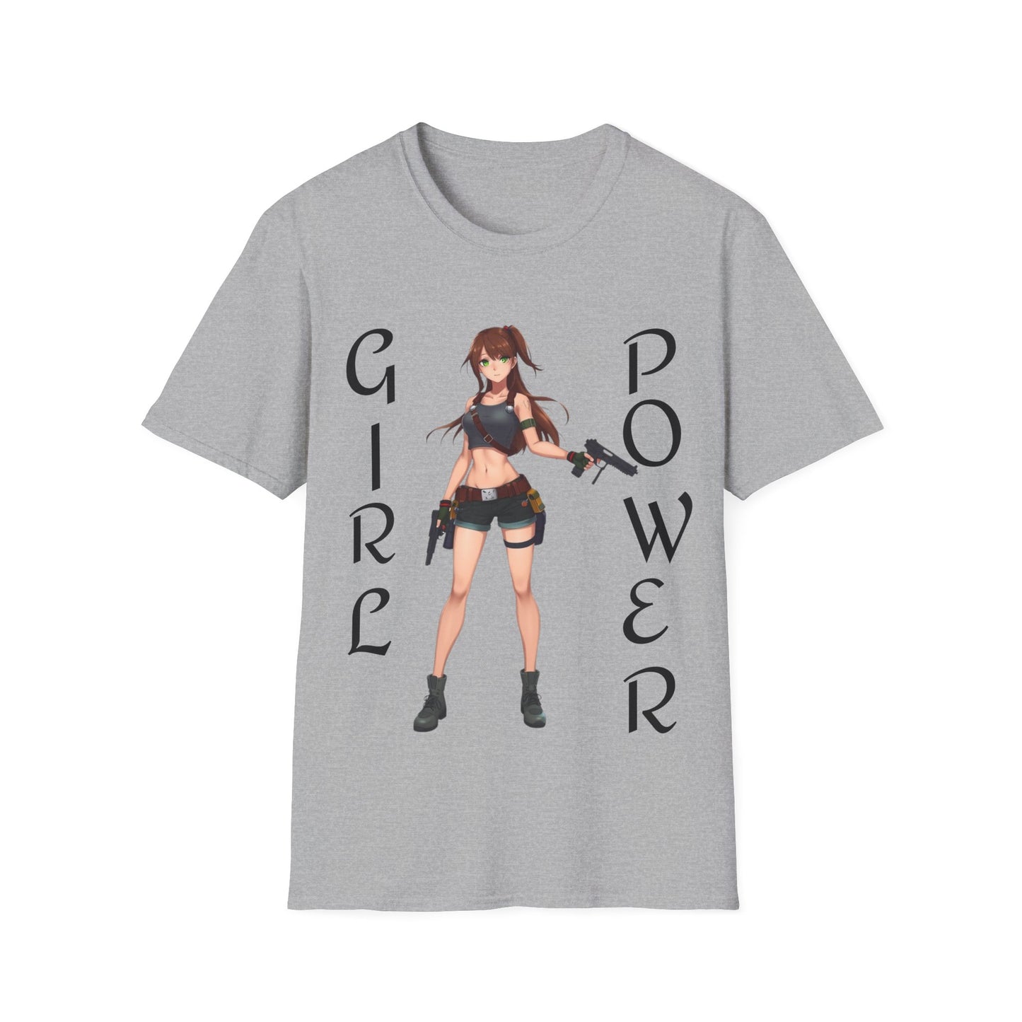 Empowering Girl Power Unisex Softstyle T-Shirt