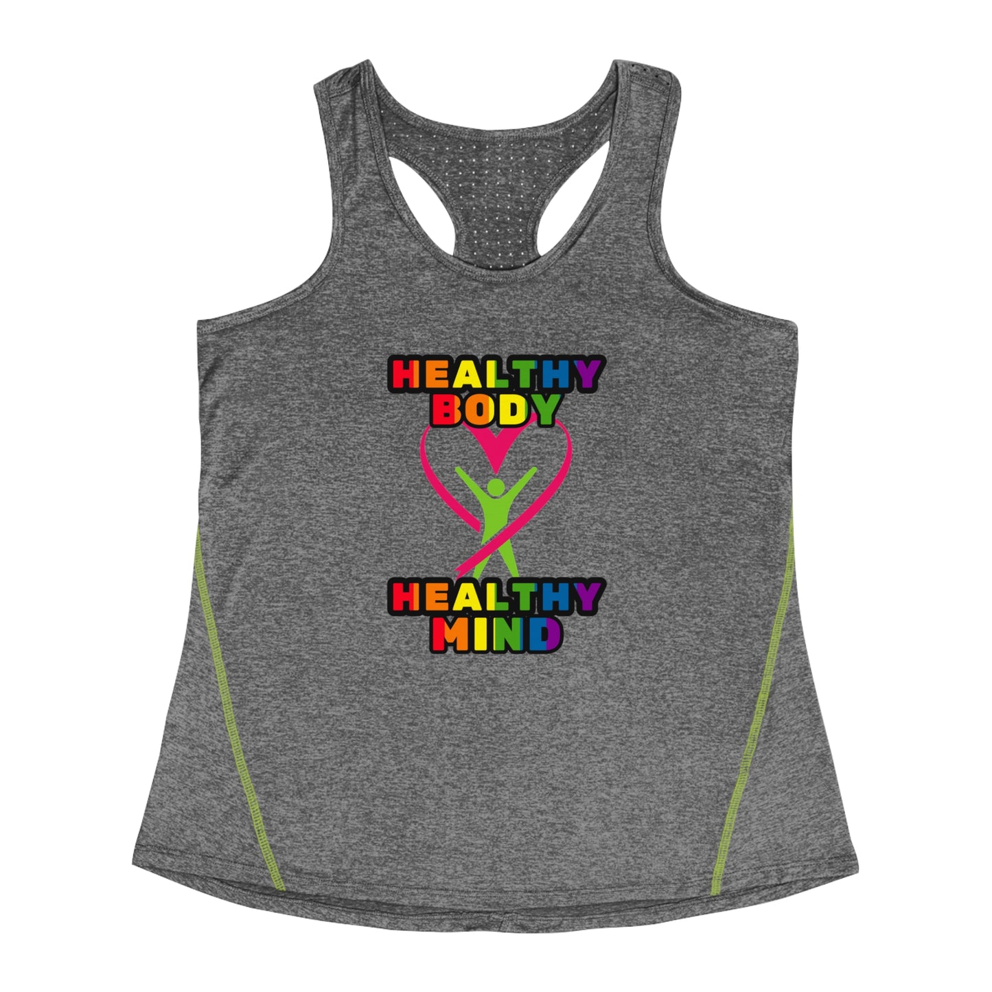 Women's Healthy Body Healthy Mind Racerback Sports Top