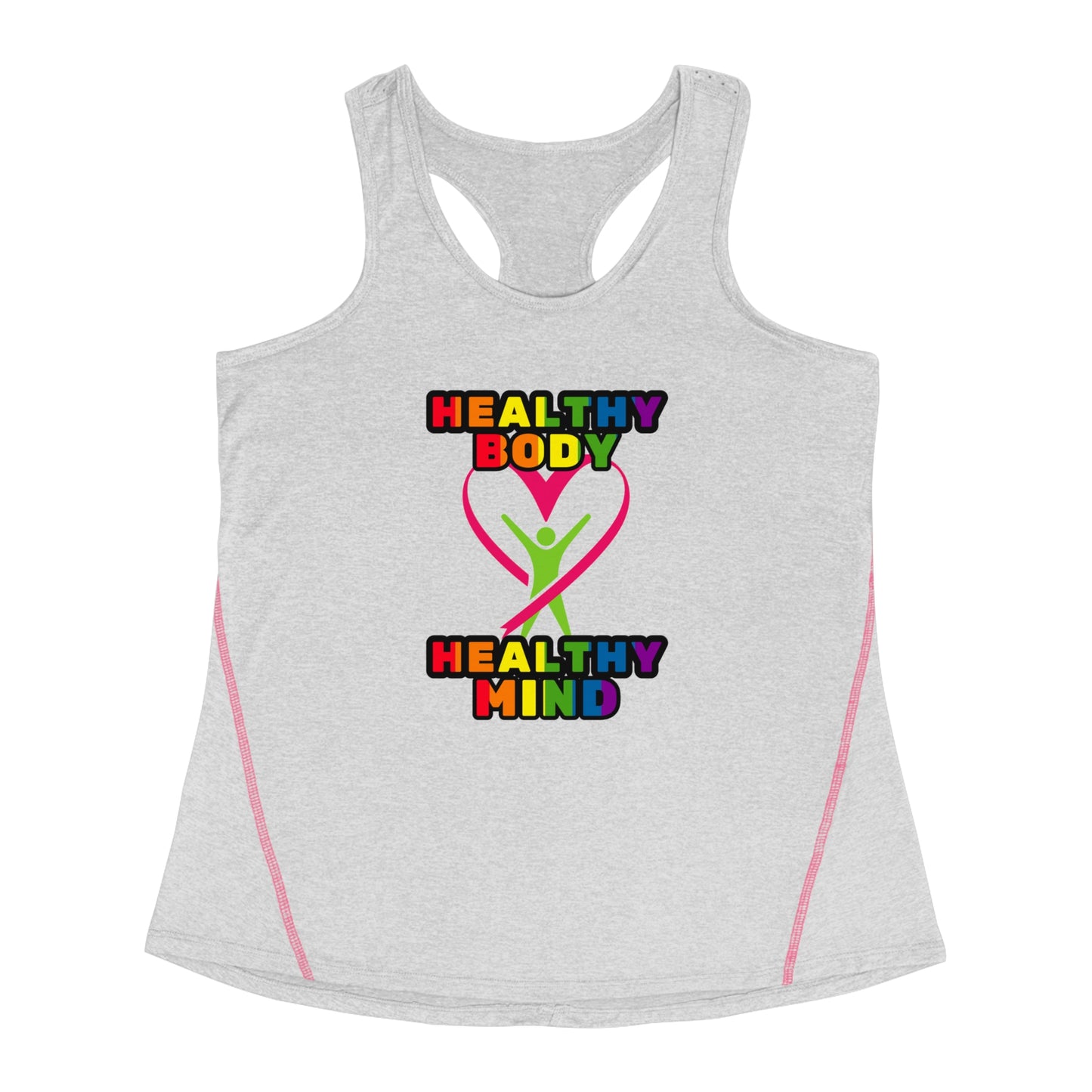 Women's Healthy Body Healthy Mind Racerback Sports Top