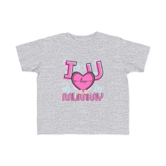 Toddler Tee Love and Affection Gift for Family Celebrations