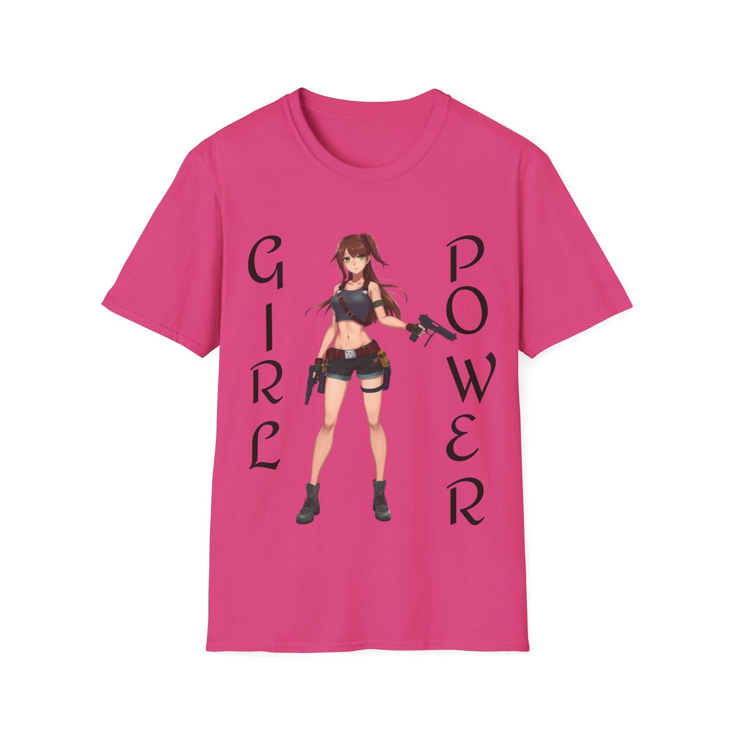 Empowering Girl Power Unisex Softstyle T-Shirt