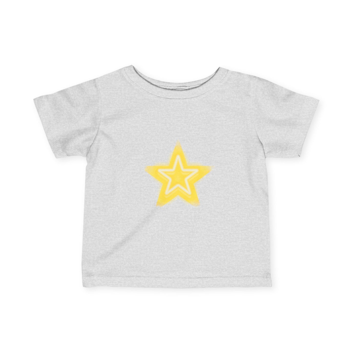 Colorful Star Infant Tee, Cute Baby T-Shirt, Fun Toddler Top, Bright Playwear, Birthday Gift, Kids Fashion