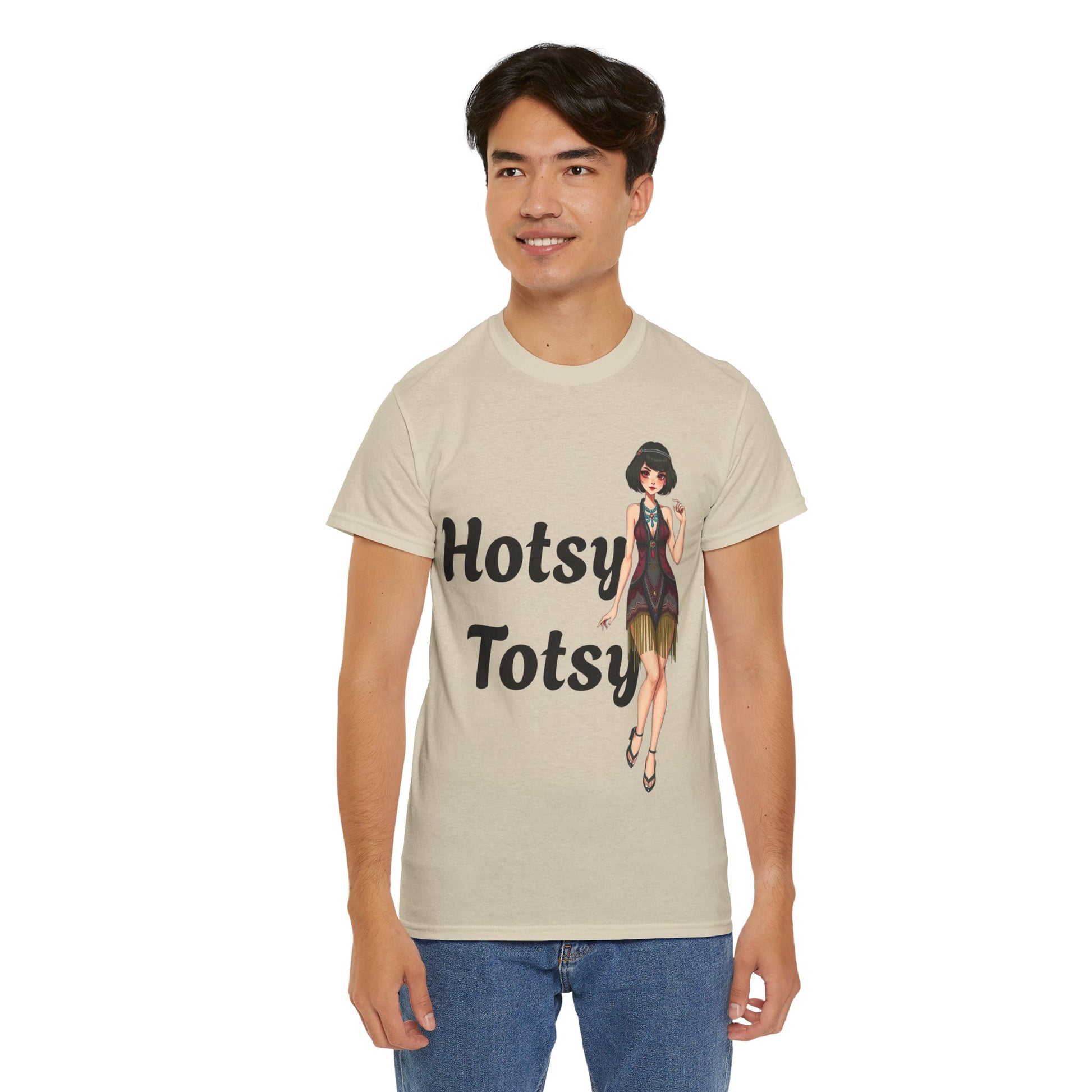 sand, t-shirt, 1920's retro, Hotsy Totsy, flapper girl