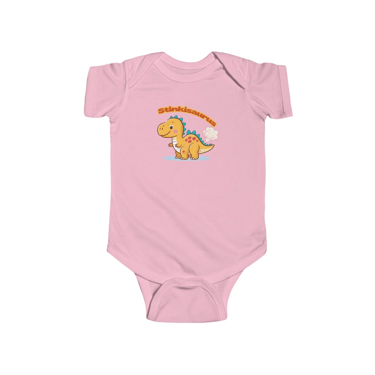 Infant Bodysuit, Stinkisaurus Dinosaur Gas Cloud, Funny Baby Romper, Onesie, Cute Kids Clothing, Jurassic Park Gift