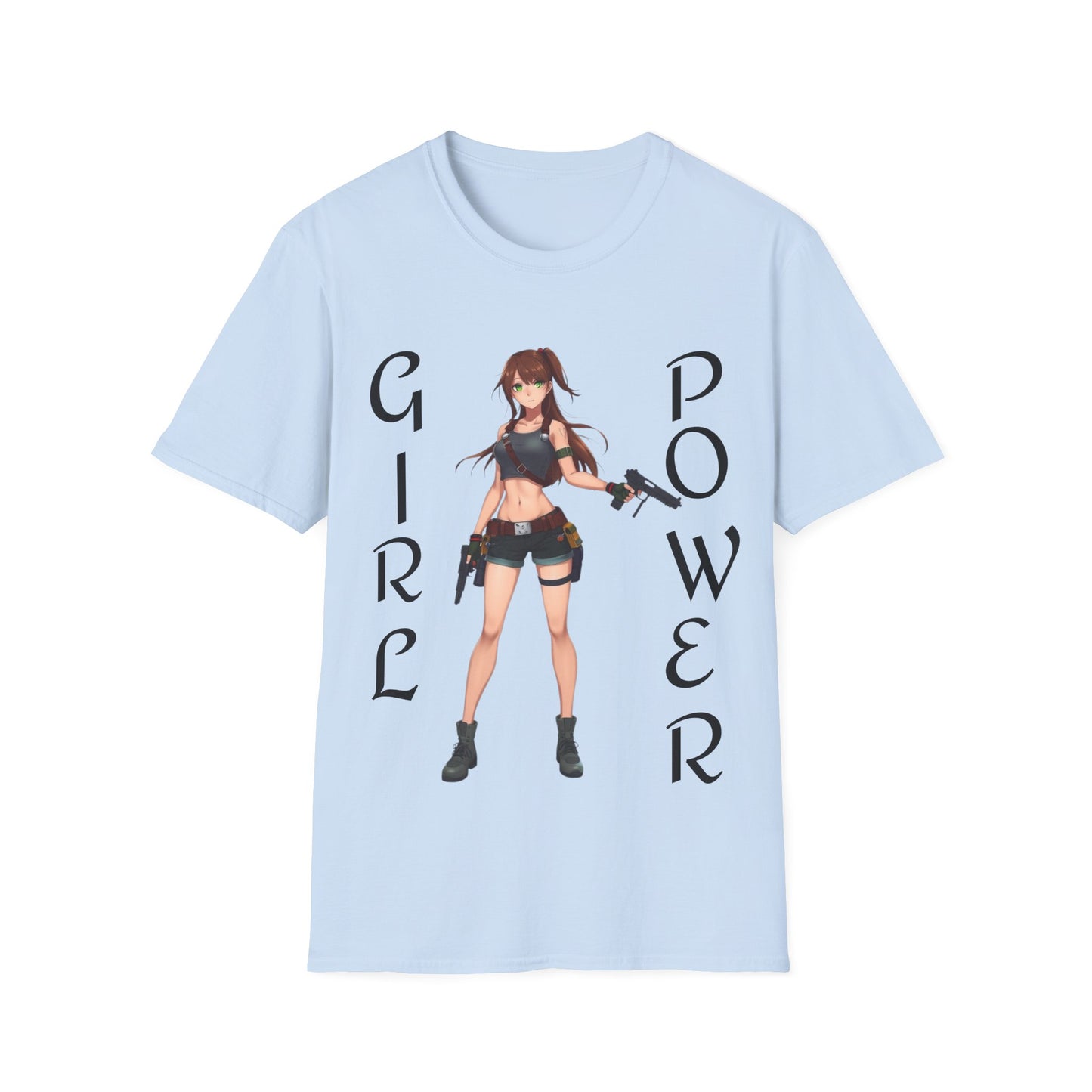 Empowering Girl Power Unisex Softstyle T-Shirt