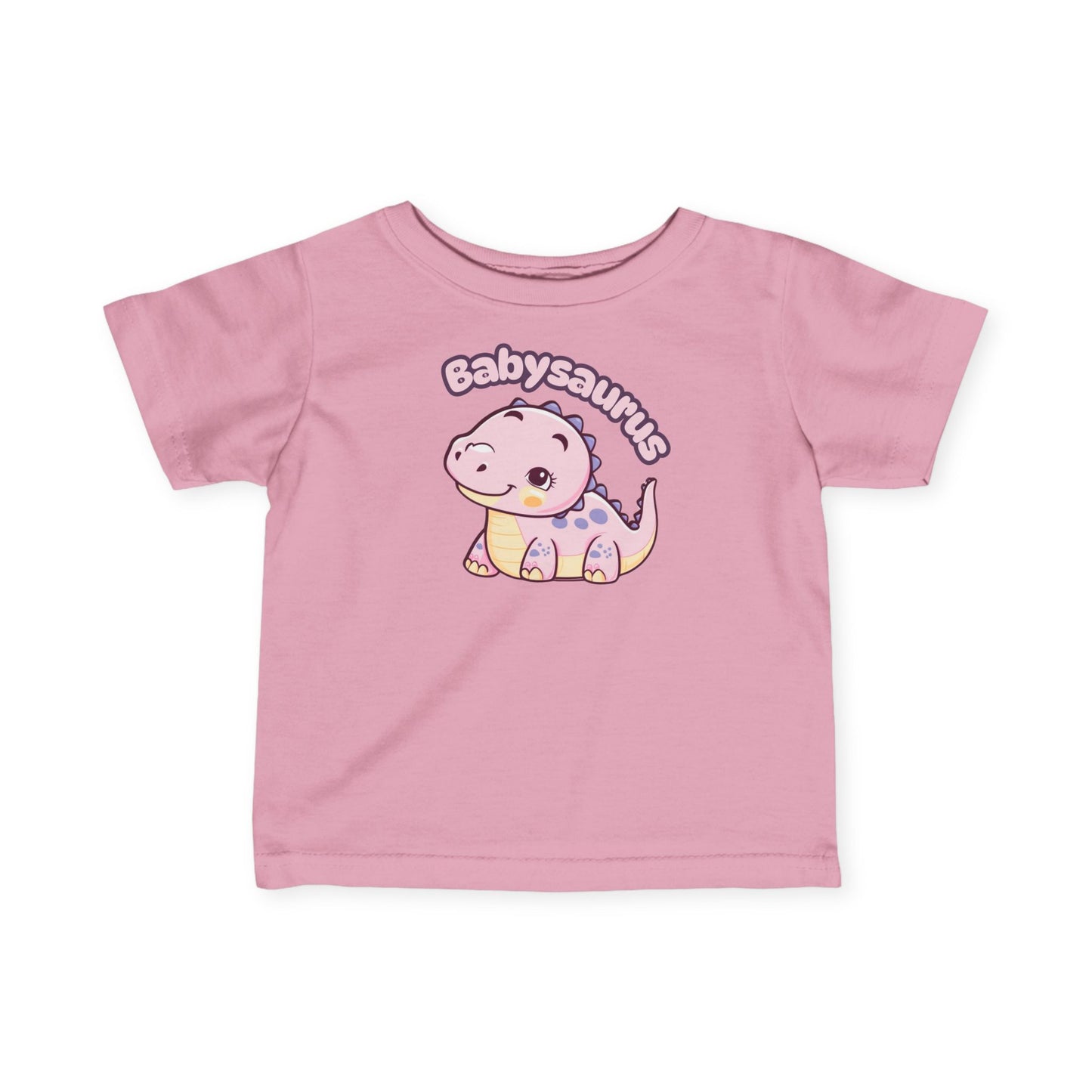 Infant Tee, Cute Babysaurus Dino, Baby Dinosaur Shirt, Jurassic Theme, Kids Clothing, Toddler T-Shirt