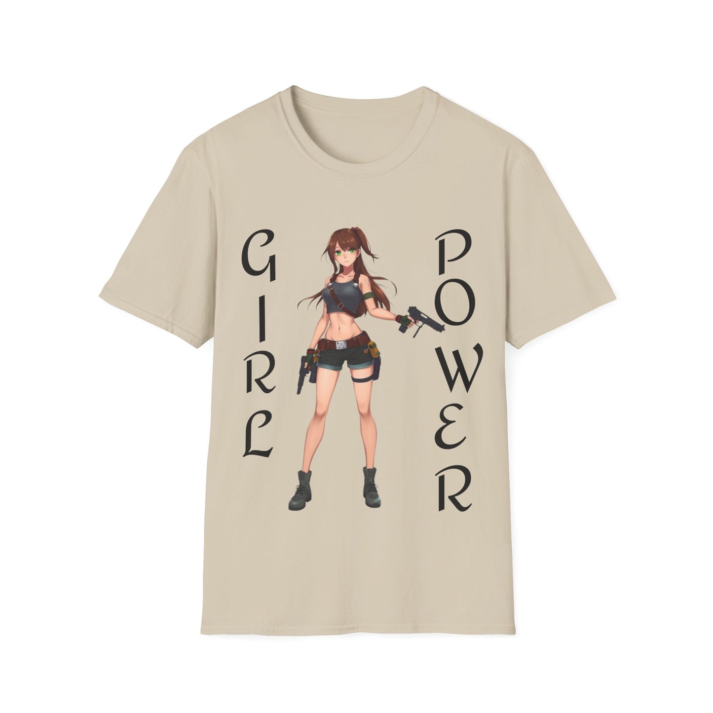 Empowering Girl Power Unisex Softstyle T-Shirt