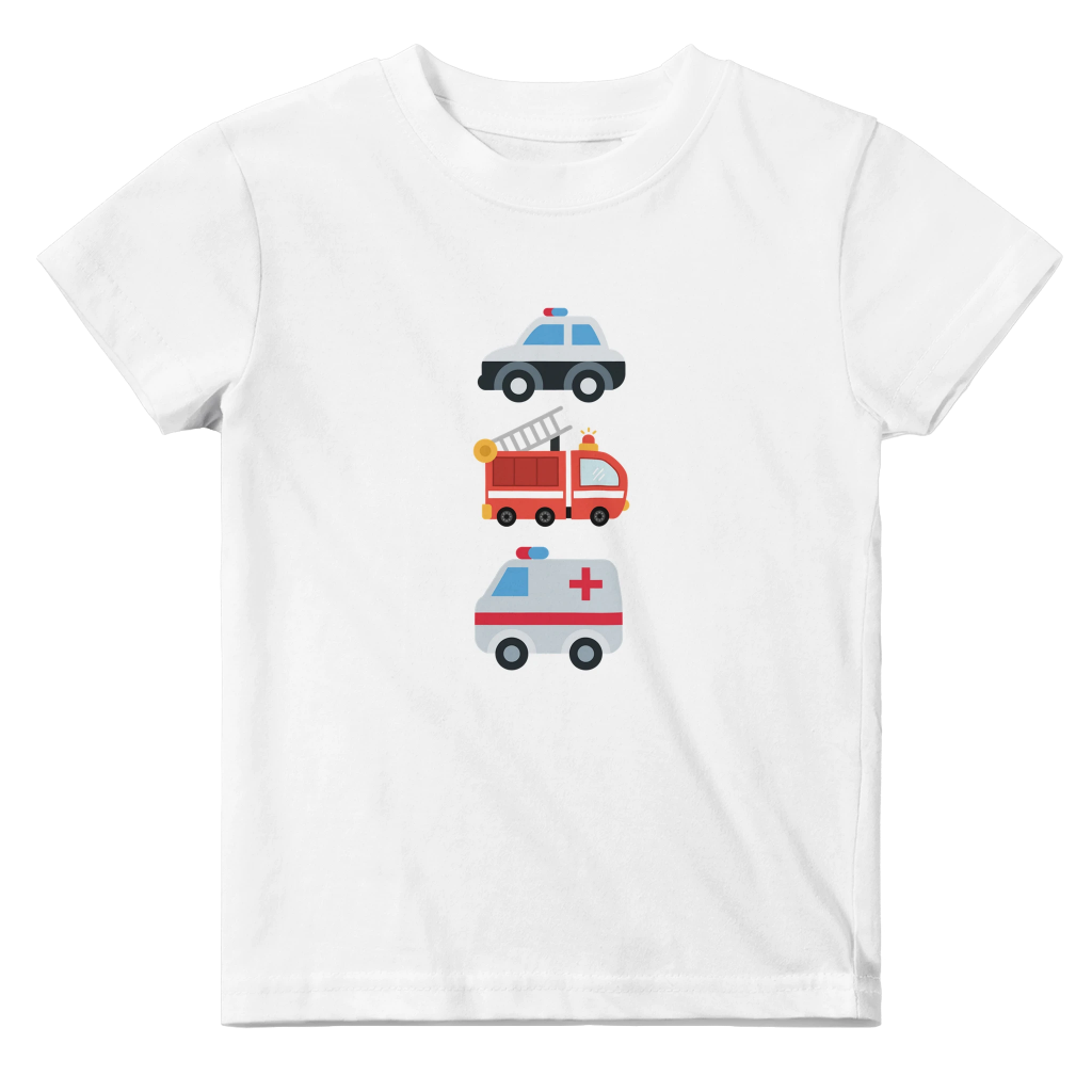 Toddler Emergency Services T-Shirt – Fun & Cute Life Saver Design for Kids