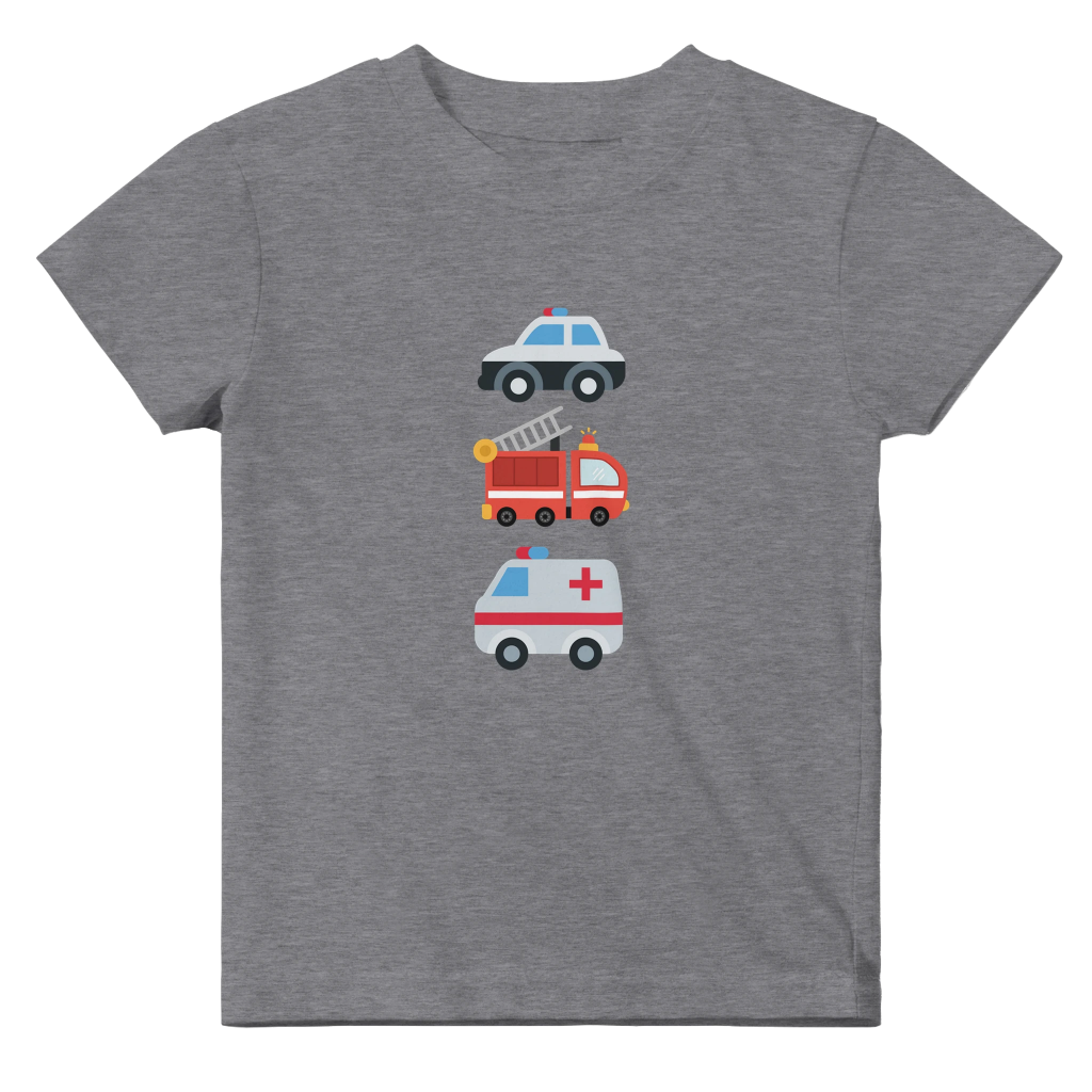 Toddler Emergency Services T-Shirt – Fun & Cute Life Saver Design for Kids